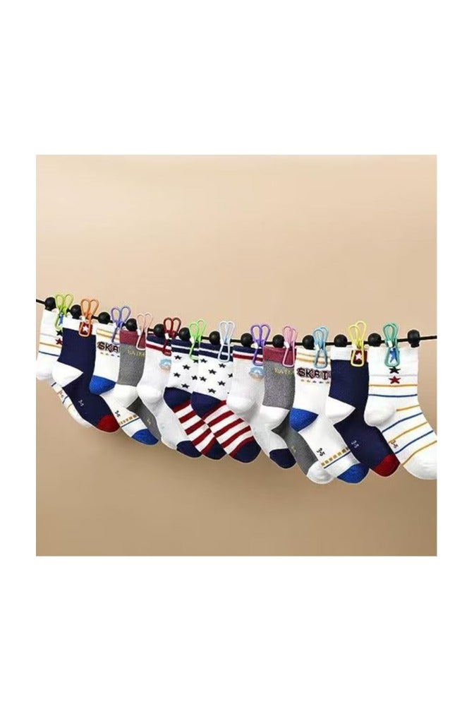 Colorful Non-Slip Drying Clips Outdoor Portable Windproof Clothesline Multifunctional Lanyard - Image 3