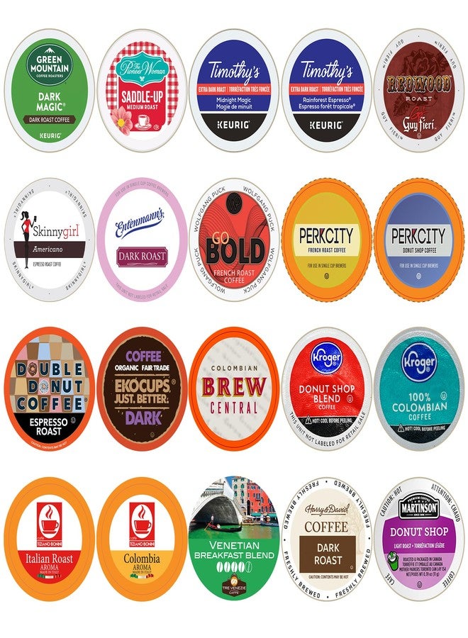 Crazy Cups Custom Variety Pack Coffee, Single Serve Cups for Keurig K Cup Brewers, Variety, 20 Count - Image 1