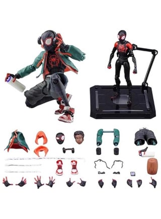 S-Piderman: Into The Spider-Verse Miles Morales Sentinel SV Super Heroes 6 inches / 16 cm Joints Moveable Action Figure, 7inch - pzsku/Z4D49E1D6F1CF22412387Z/45/1745448224/926a1fa8-1145-4ae8-b34f-9a1c0a6921fd