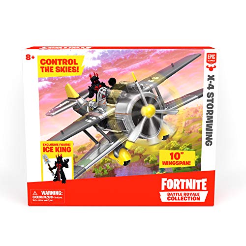 FORTNITE مجموعة فورتنايت باتل رويال: طائرة إكس-4 ستورم وينغ و شخصية ملك الجليد - Image 2