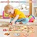 Zeoddler Easter Wooden Puzzles for Toddlers 8 Pcs Farm Animal Matching Egg Puzzle Montessori Toys for Boy Girl Birthday Gifts Preschool Learning Activities Educational Toys for Boys Girls - Image 4