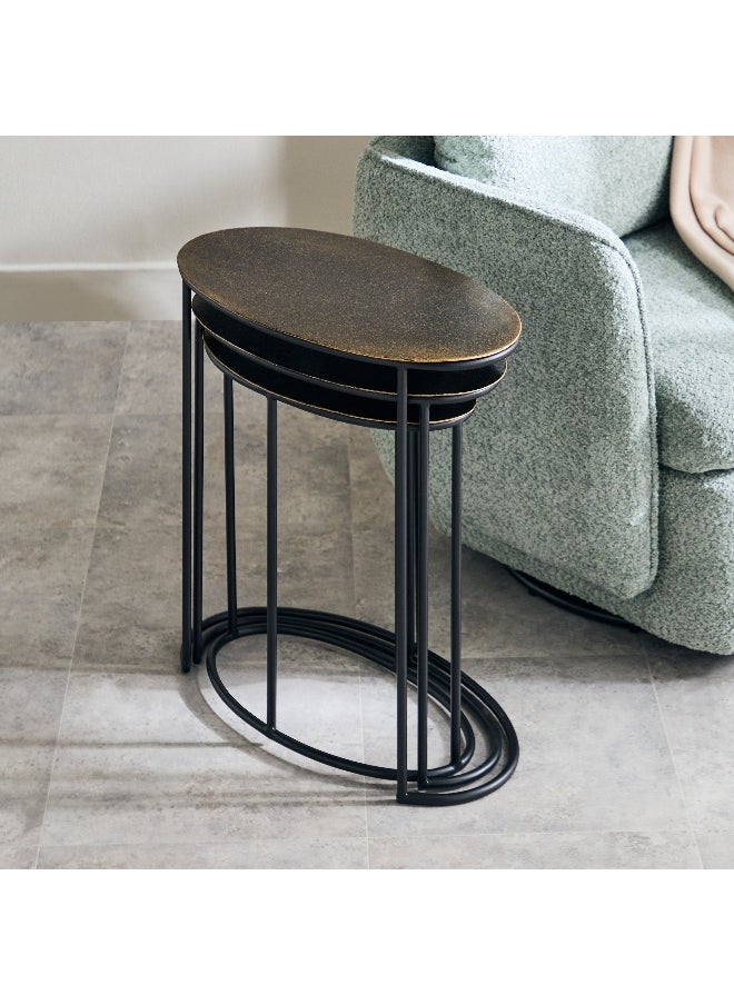 Home Box Clad Nesting Table - Set of 3  - Image 3