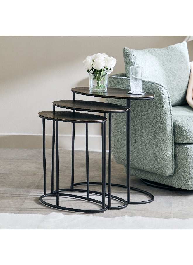 Home Box Clad Nesting Table - Set of 3  - Image 5