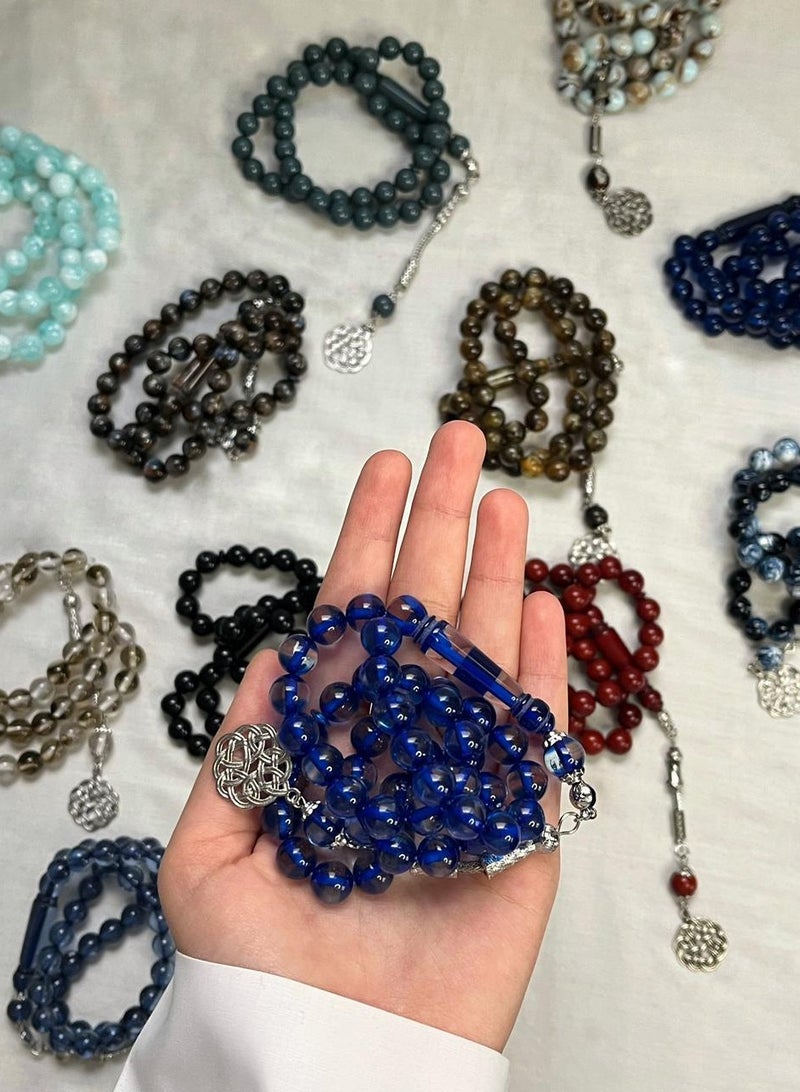 Brides The lightweight Bakelite rosary is designed for daily use. It features a comfortable and elegant design, which gives the rosary beauty and luxury. Type - Image 2