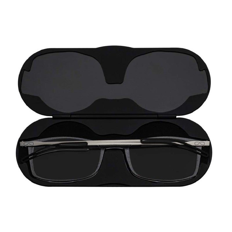 ThinOptics Unisex Adult Glasses Reading, Regular Case / Rectangle Black, 2.00 US - Image 2