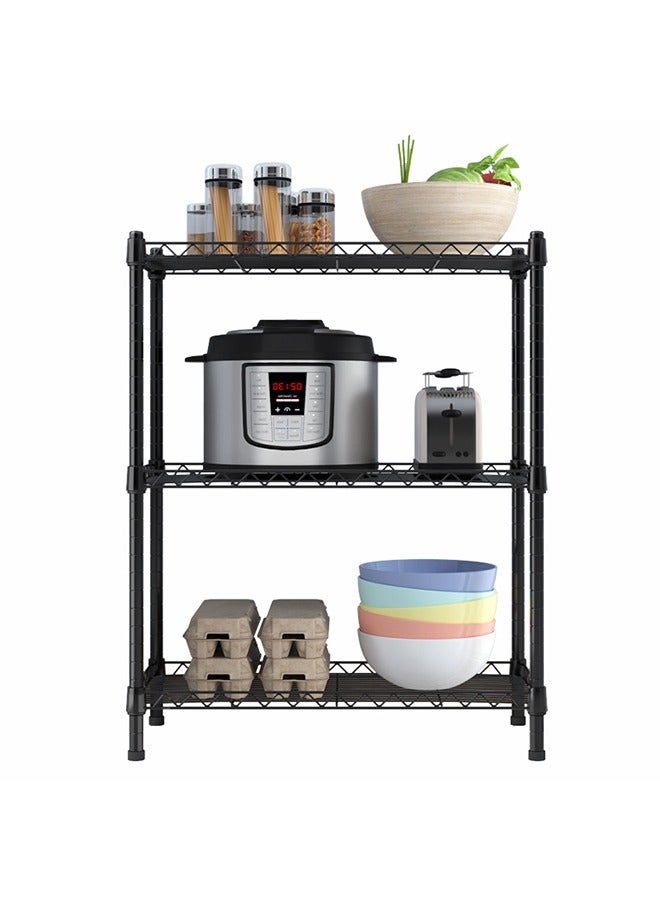 Multifunctional Kitchen Rack Detachable 3-Layer Fruit And Vegetable Storage Rack Living Room Bathroom Storage Rack - Image 1