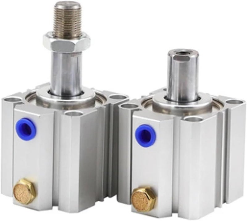 STA25 Bore 25mm Single Acting Spring Return Air Cylinder Stroke 5mm - Image 1