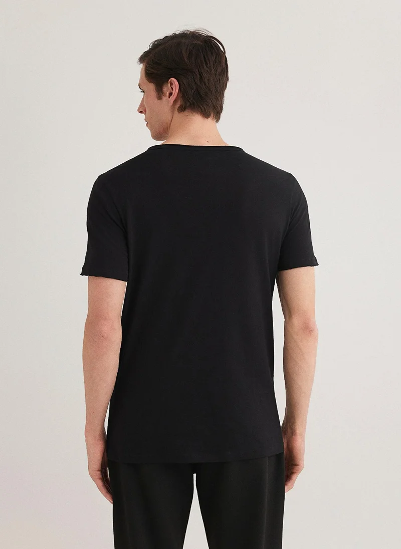 MAVI Black Basic T-shirt
