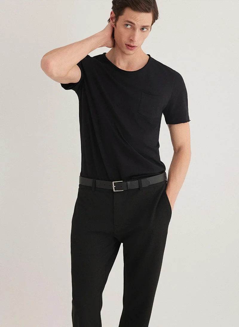 MAVI Black Basic T-shirt