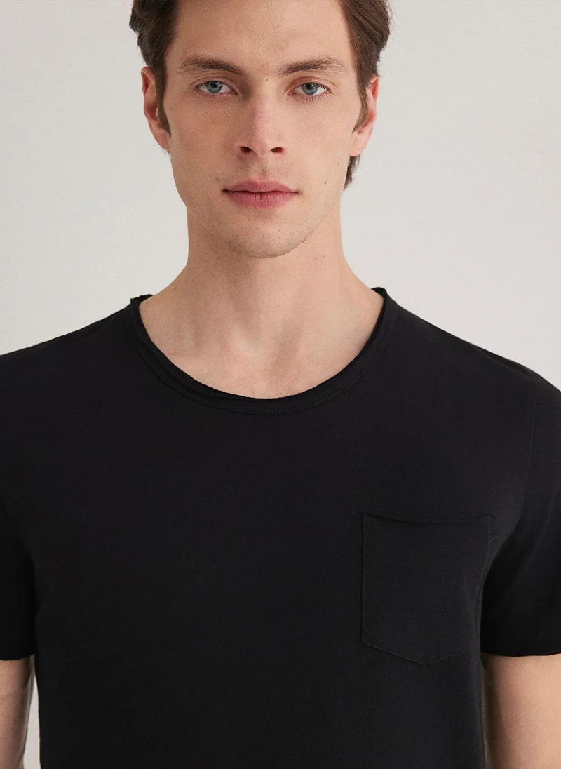 MAVI Black Basic T-shirt