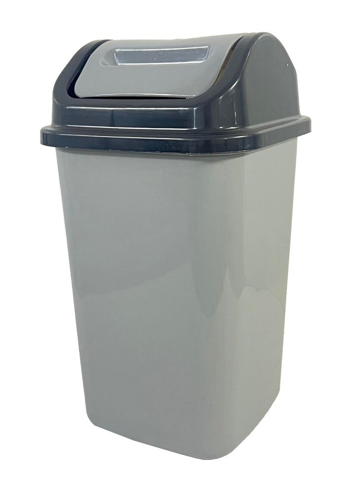Concept home Waste Bin With Swing Modern Grey 14 Liter  - Image 2