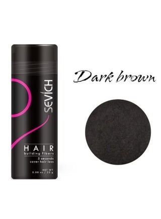 Hair Building Fibers Instant Remedy for Hair Loss Hair Fiber Powder For Thinning Hair & Bald Spots Hair Concealer Powder For Women & Men 25g (Dark Brown) - pzsku/Z4D4AB6DEE185BADE0415Z/45/_/1665046301/0be23dcd-698f-442a-8378-52fb9311b9b1