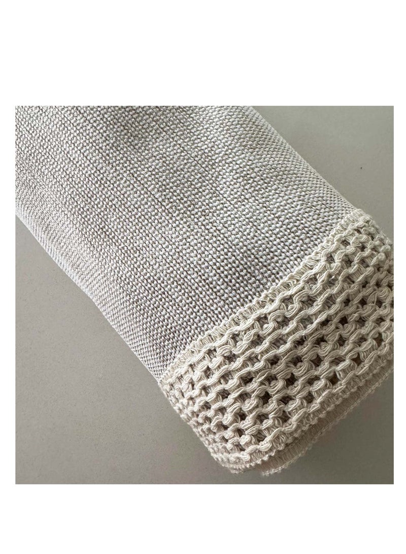 إنشز هوم مفرش كنب بيج فاتح 220*90 سم - Image 1