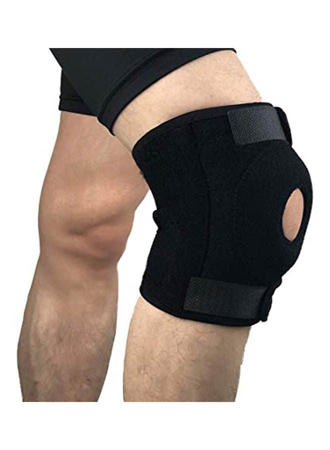 NIBEMINENT Elastic Knee Support Brace Kneepad Adjustable Patella Pads Safety Guard Strap - Image 2