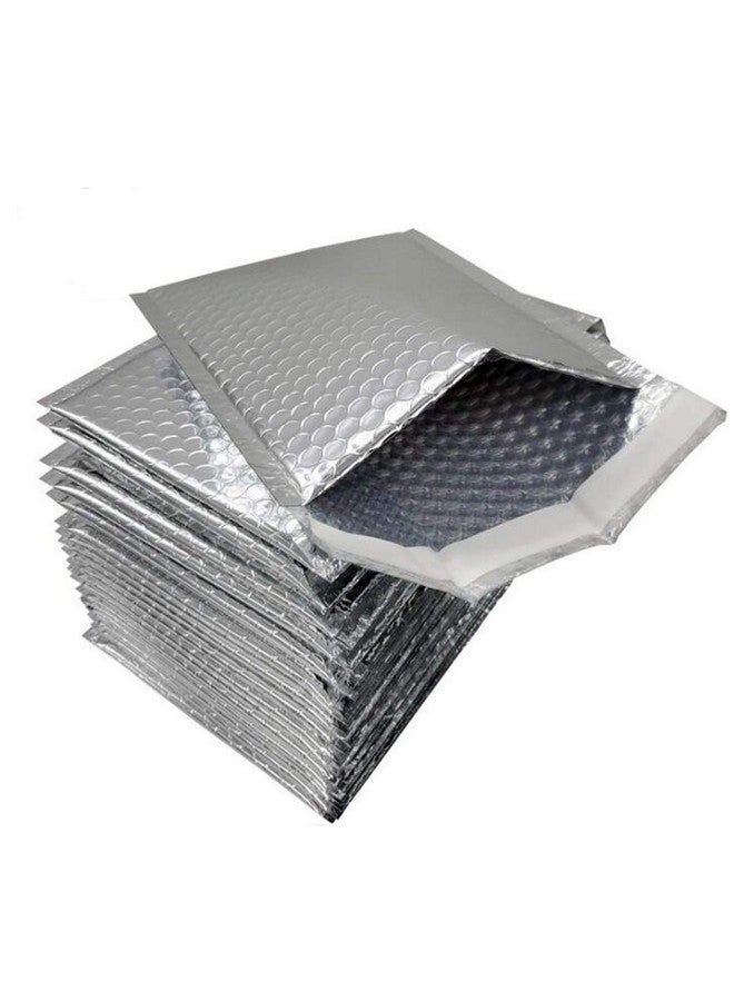 HUAHA Cool Shield Bubble Mailersthermal Padded Envelopes Self Sealing Thermal Insulated Envelopes Made Of Reflective Thermal Bubble For Cold Shipping. Metallic Foil Mailing Packing (8" X 11")(25 Pcs) - Image 1