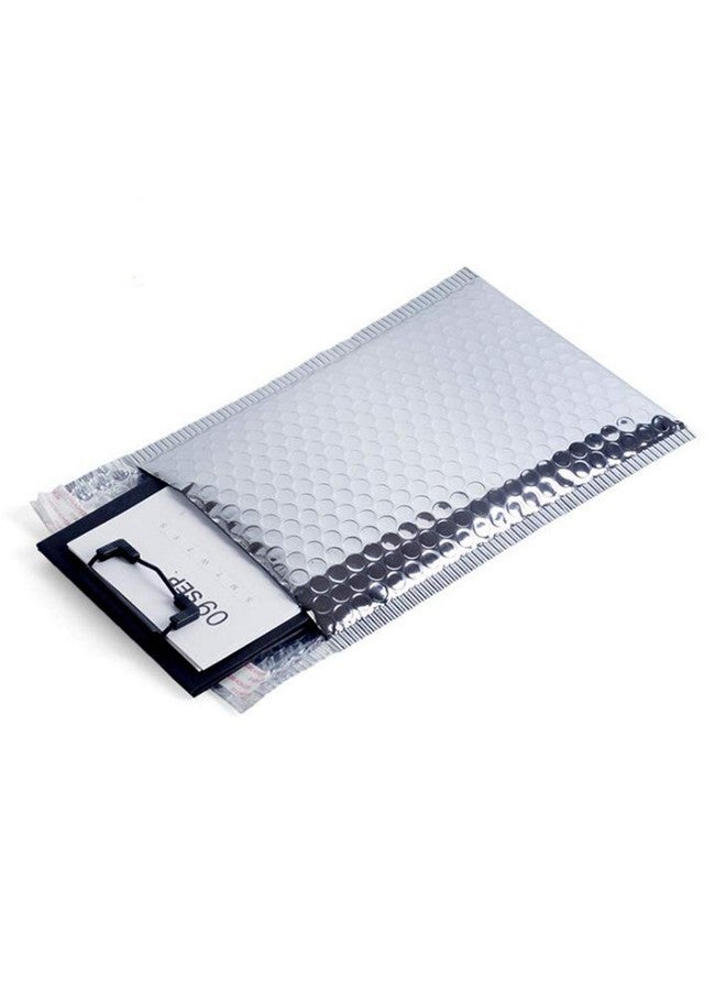 HUAHA Cool Shield Bubble Mailersthermal Padded Envelopes Self Sealing Thermal Insulated Envelopes Made Of Reflective Thermal Bubble For Cold Shipping. Metallic Foil Mailing Packing (8" X 11")(25 Pcs) - Image 2