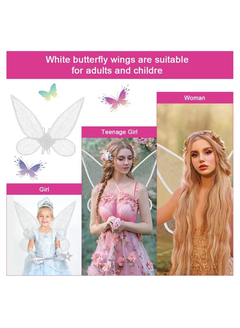 Excefore Glowing Butterfly Wings Back Decoration Light Up luminous Costume for Party Photo Prop Party Favor - Image 2