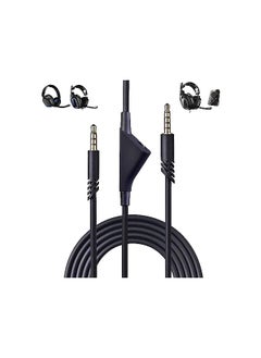 A10 A40 2.0M Replacement Audio Cable Extension Cable For Astro A10 E40 Gaming Headset, Xbox One, Ps4, Connector Length 6.5Ft (X2) Teso