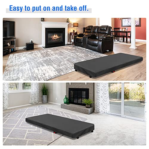 Aidetech Under Desk Treadmill Cover, Dust-Proof Walking Pad Cover, Waterproof Protective Cover for Walking Treadmill Office Under Desk-55L x 27W x6H Inch(Cover only) - Image 5