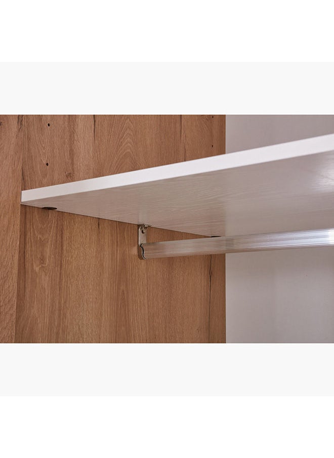 Home Box - Urban 3-Door Wardrobe With Mirror 59.6x216x136.6 cm - Image 1