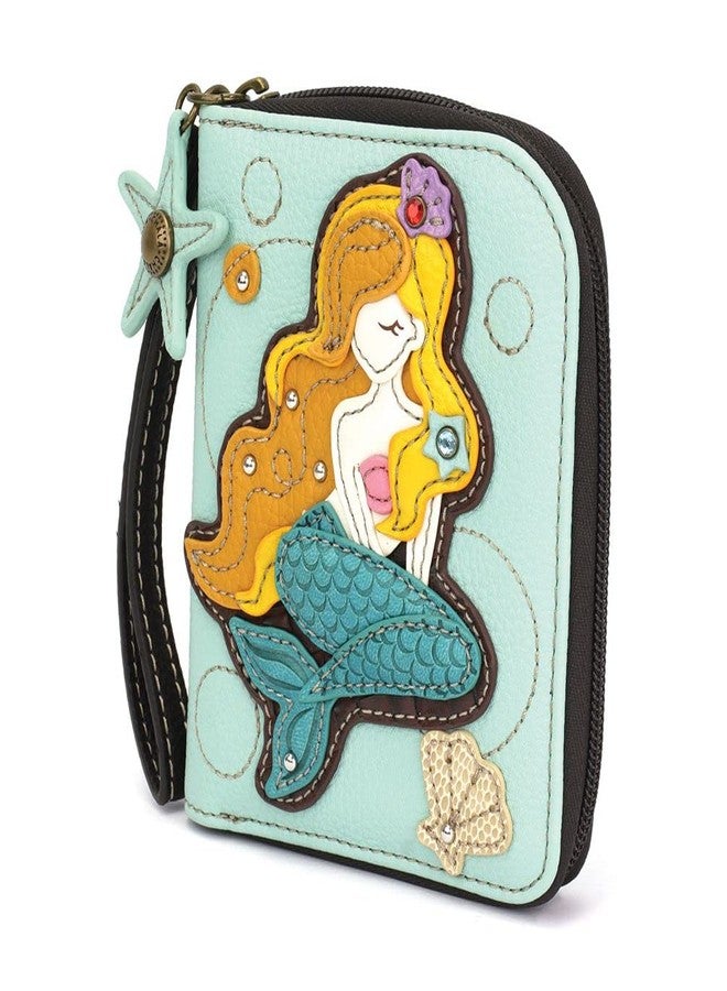 Chala Handbags Mermaid A Zip-Around Wallet - Wristlet - Image 2