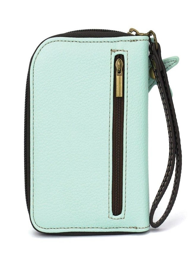 Chala Handbags Mermaid A Zip-Around Wallet - Wristlet - Image 4