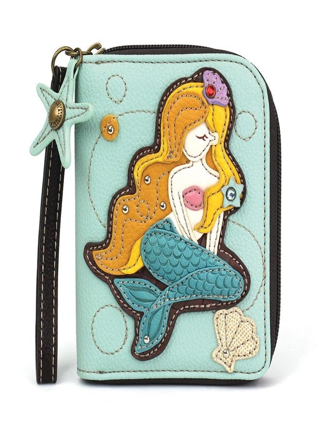 Chala Handbags Mermaid A Zip-Around Wallet - Wristlet - Image 1