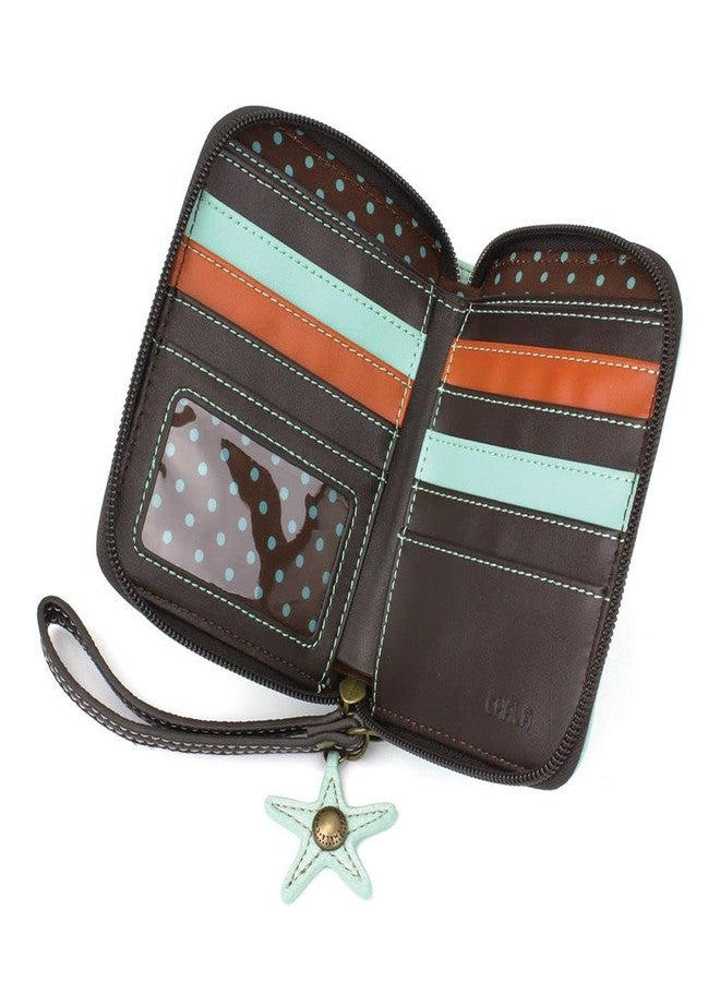 Chala Handbags Mermaid A Zip-Around Wallet - Wristlet - Image 3