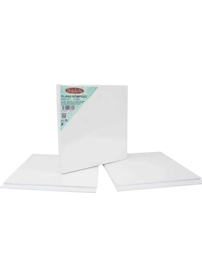 Artebella KPT4S Composite Plate 20 x 20 cm 4-pack