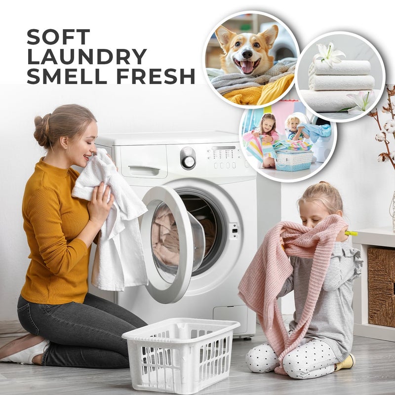 Washing Machine Cleaner Tablets - Deep Clean Washer Descale, Laundry Tub Cleaning Solution, Smell Fresh, Eliminates Buildup & Dirt, For Front & Top Load Washers, Easy-to-Use Tablets, 24 Pack - Image 5