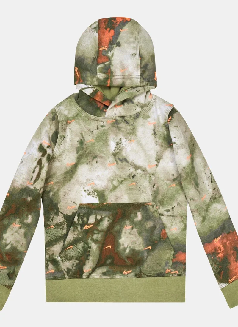 Nike Kids' Sportswear Club Marble Hoodie