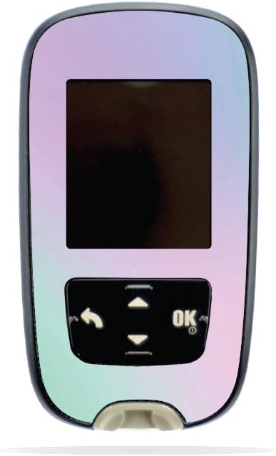 MightySkins Skin Compatible with Accu-Chek Guide - Cotton Candy | Protective, Durable, and Unique Vinyl Decal wrap Cover | Easy to Apply, Remove, and Change Styles | Made in The USA