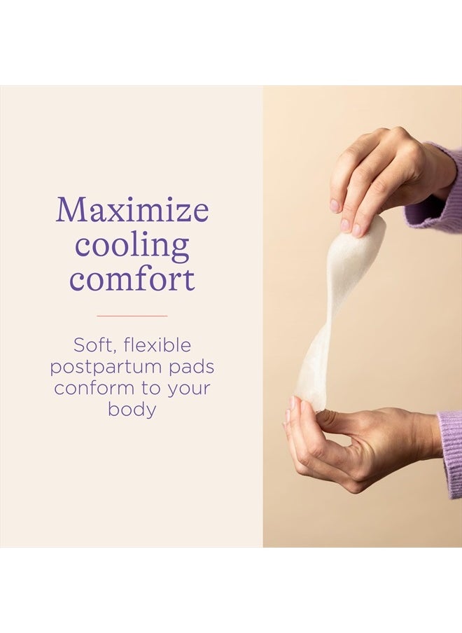 Lansinoh Postpartum Cooling Pads, Perineal Ice Packs, 12 Count, Witch Hazel Pads for Postpartum Care, Postpartum Essentials Padsicles with Cooling and Comforting Aloe Vera  - Image 4