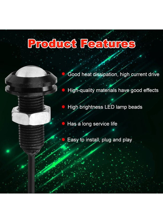 MUNTAQI Pack Of 10 Eagle Eye LED Bulb Turn Signal Light - Image 3