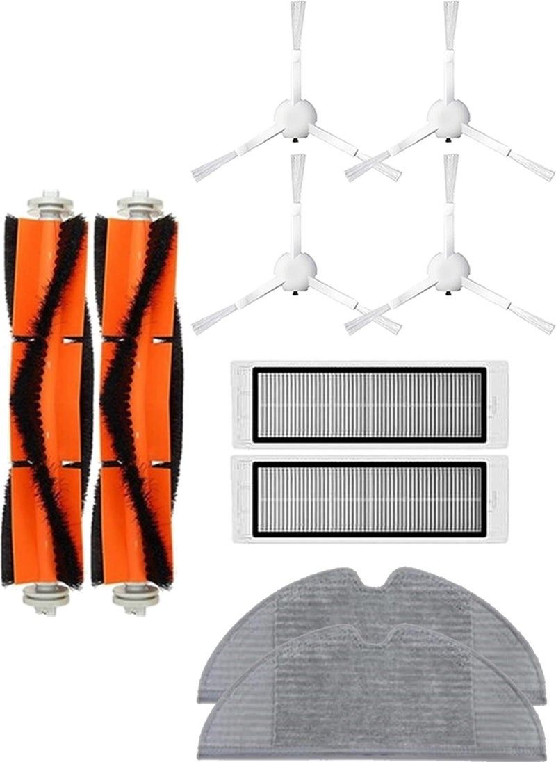 Roborge Xiaomi Vacuum Mop 1c Robot Vacuum Cleaner Compatible 10-Piece Spare Parts Set 