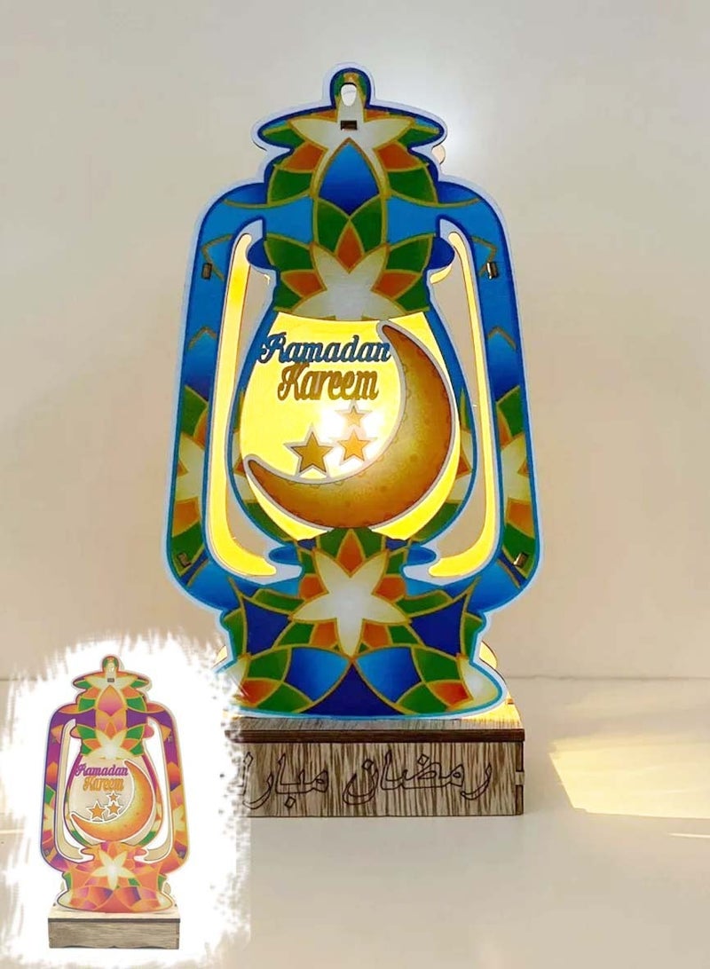 co arma Wooden pendant in the form of a lantern for Ramadan decorations - Image 3