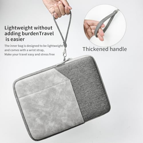 MOCA Tablet Sleeve Case Cover for Upto 11.5 inch for iPad 10.2/Air 10.9/Pro 11/ Samsung/Lenovo/Galaxy Tab A9 Plus/S8/S9/Realme Pad/Honor Pad X9/Xiaomi Mi pad 7/Redmi Pad/Oneplus Pad - Image 4