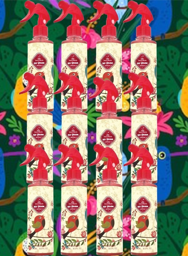 Genie Collection 12 Pieces Red Air Freshener 250ml - Image 1