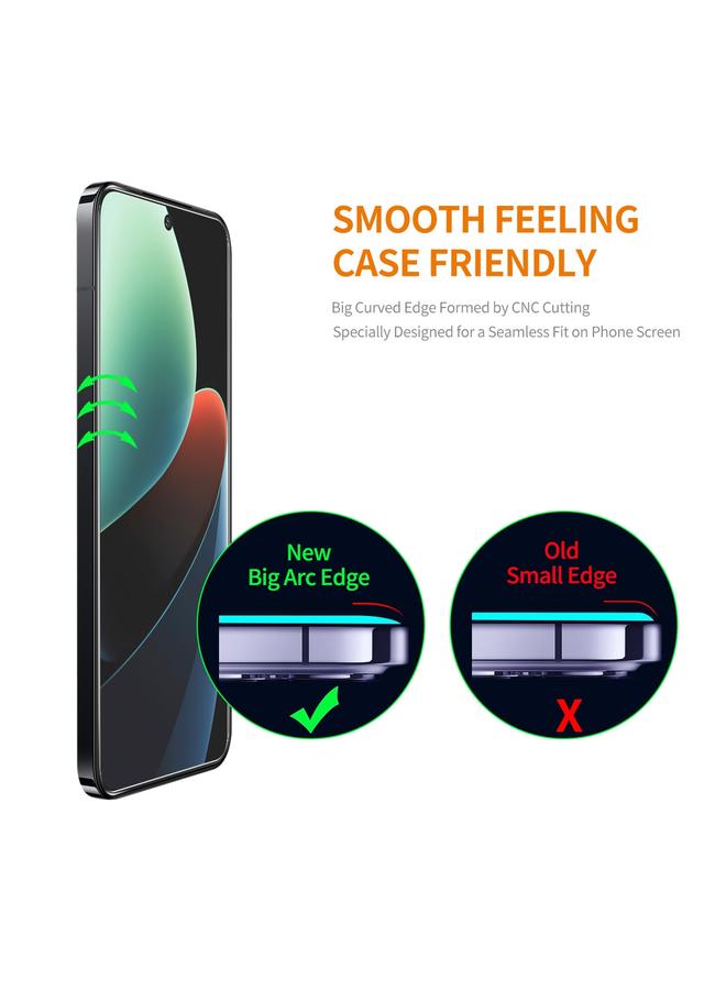 إيروريكس لشاومي 14 قطعتين 0.26 مم 9H 2.5D غشاء زجاجي مقوى من الألومنيوم والسيليكون عالي الجودة - Image 3