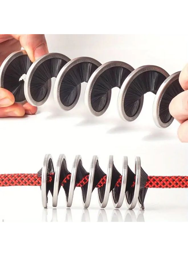 1pc Spiral Rope Brush Lightweight Portable Manual Cleaner For 0 35 0 51 Inch Climbing Ropes - Image 1