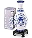 Pintoo 3D Puzzle Vase Unique Flower Vase Made by 160 Curved Plastic Puzzle Pieces House Warming Gift for Flower Arrangements and Home Decoration  S1032 Classic Indigo Age - Image 4