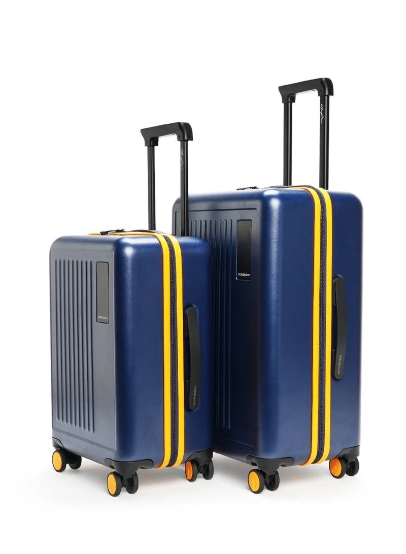 Mokobara Mokobara Transit Luggage Set of 2|Cabin 40L + Check-in 65L|German Makrolon Polycarbonate Hardshell|TSA Lock & YKK Zippers|Blue (We Meet Again Sunray 2.0)
