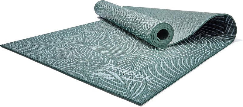 ريبوك حصيرة يوغا ريبوك – نايت فورست، مقاومة للانزلاق، سطح مبطن لليوغا والبيلاتس - Image 4