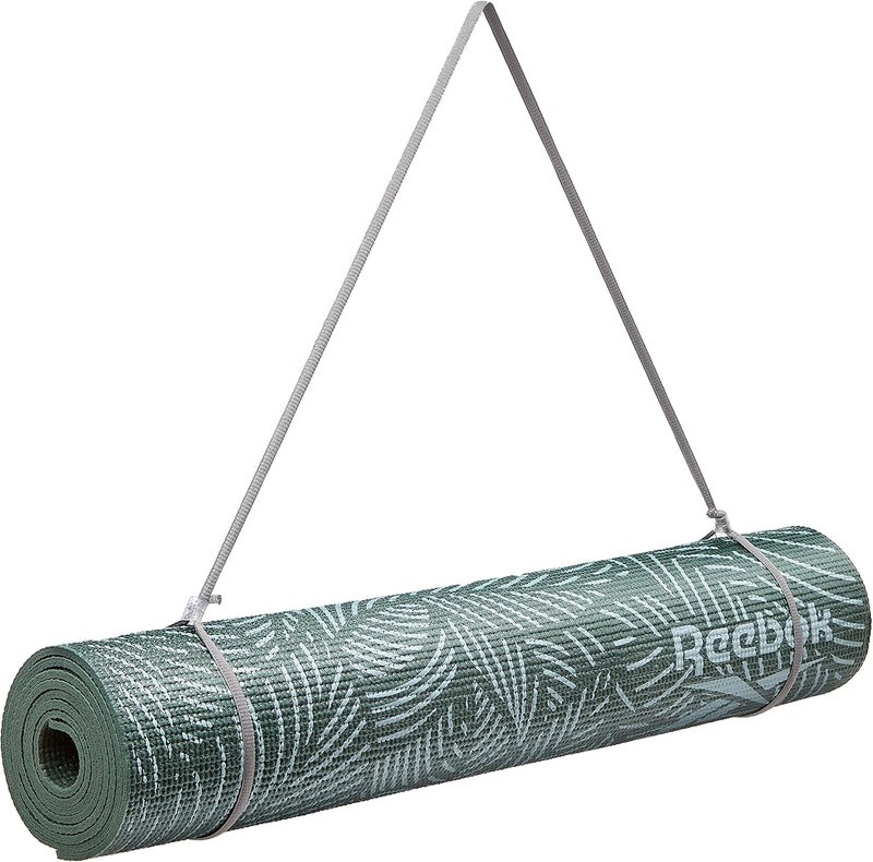 ريبوك حصيرة يوغا ريبوك – نايت فورست، مقاومة للانزلاق، سطح مبطن لليوغا والبيلاتس - Image 3