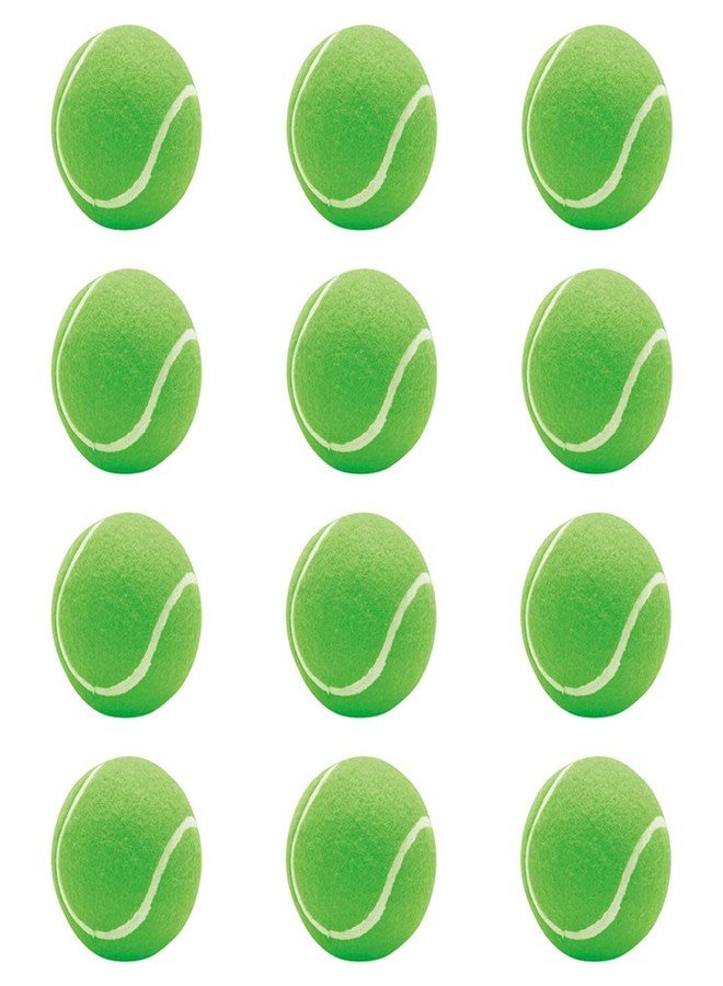 AMIFIT Light Weight Tennis Ball | Perfect for Recreational Sports, Cricket and Kids, Pack of 12 (Green) - Image 1