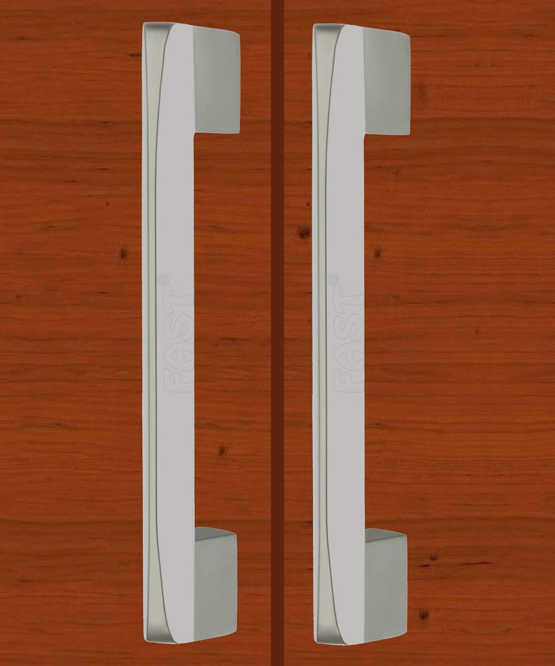 FAST CP40S Stainless Steel SS Matte Silver Cabinet Pull Handle for Wardrobe Cupboard Door & All Other Drawers 2pcs (96mm 4inch) - Image 3