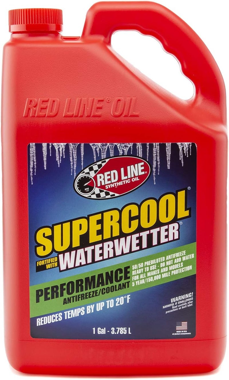 Red Line Oil 81215 SuperCool Performance Antifreeze - 3.8 L (1 Gallon)