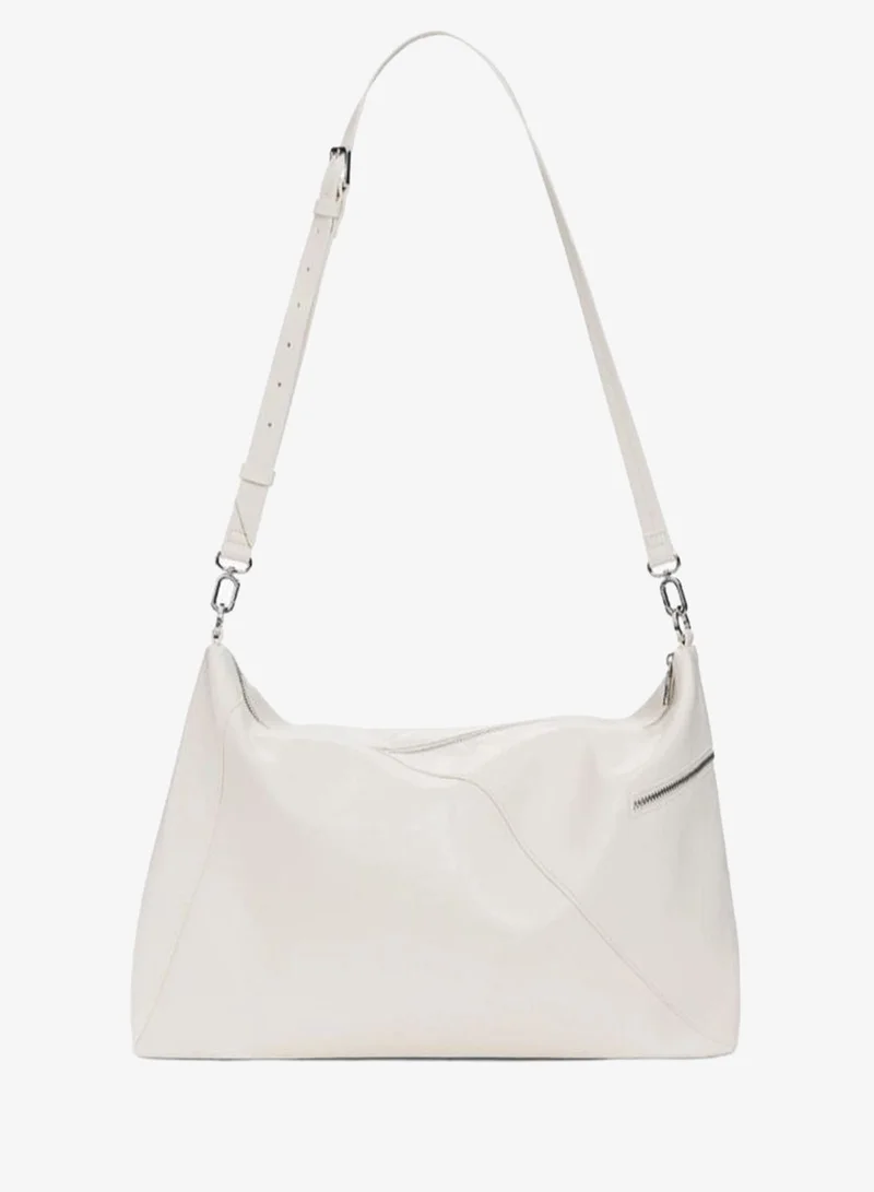 DESIGUAL Beige Large charms bag for Women | Best Price UAE
