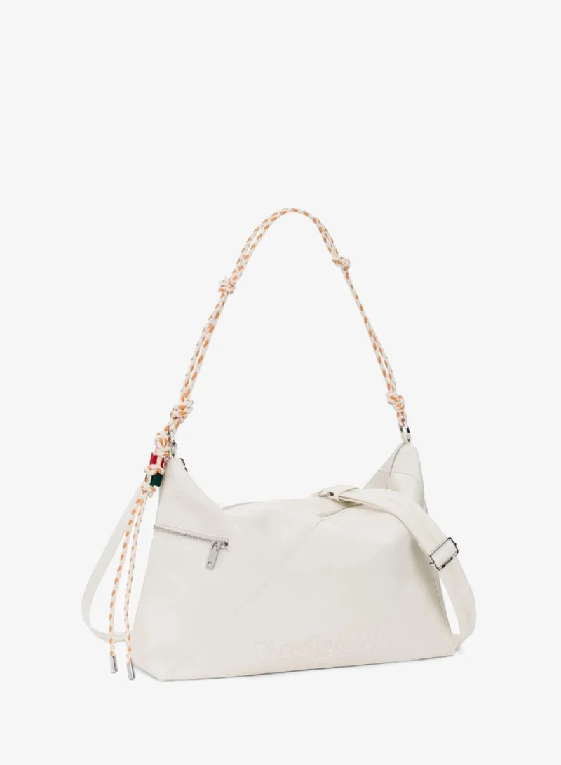 DESIGUAL Beige Large charms bag for Women | Best Price UAE