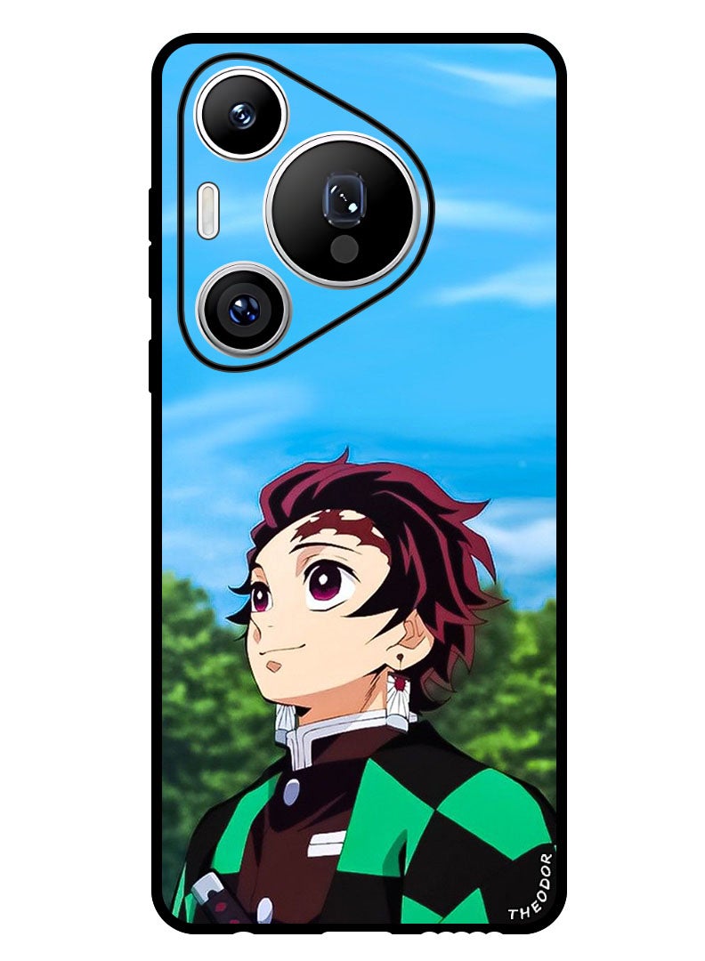 Theodor Protective Case Anti Scratch Shock Proof Bumper Cover For Huawei Pura 70 Pro Plus Demon Slayer (2) - Image 1